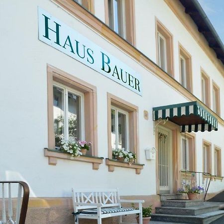 Hotel Haus Bauer Bad Berneck im Fichtelgebirge Dış mekan fotoğraf