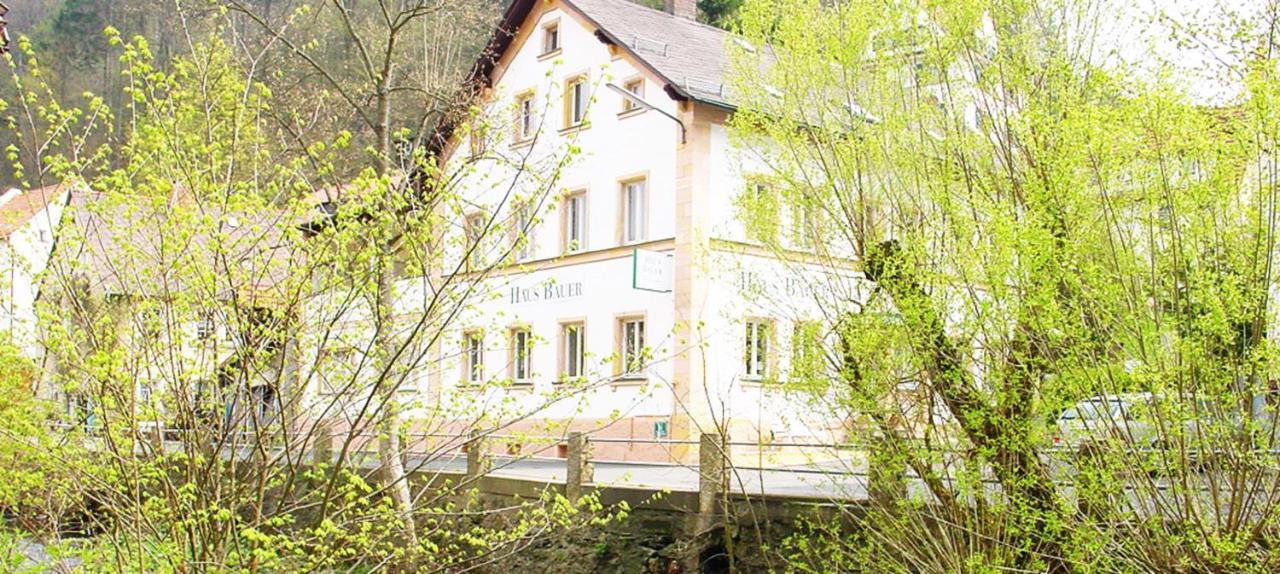 Hotel Haus Bauer Bad Berneck im Fichtelgebirge Dış mekan fotoğraf
